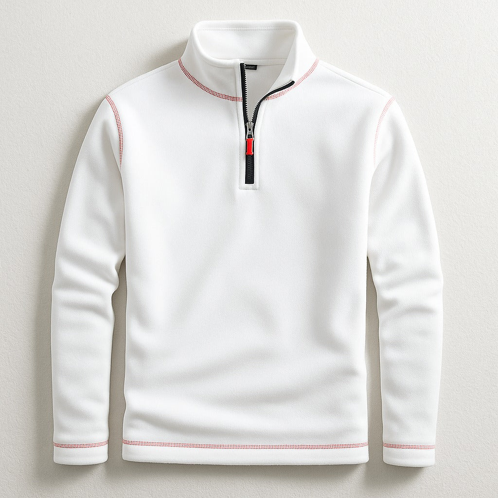 Pull à quart de zip