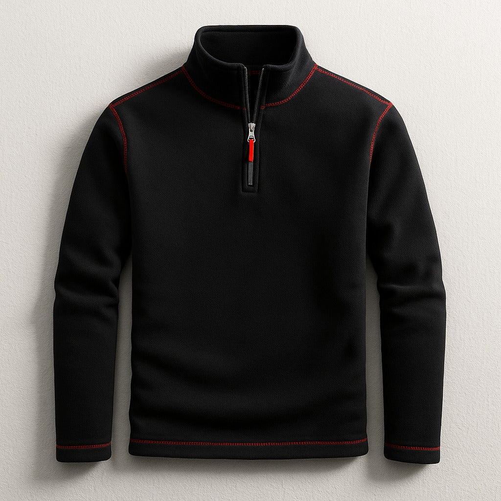 Pull à quart de zip