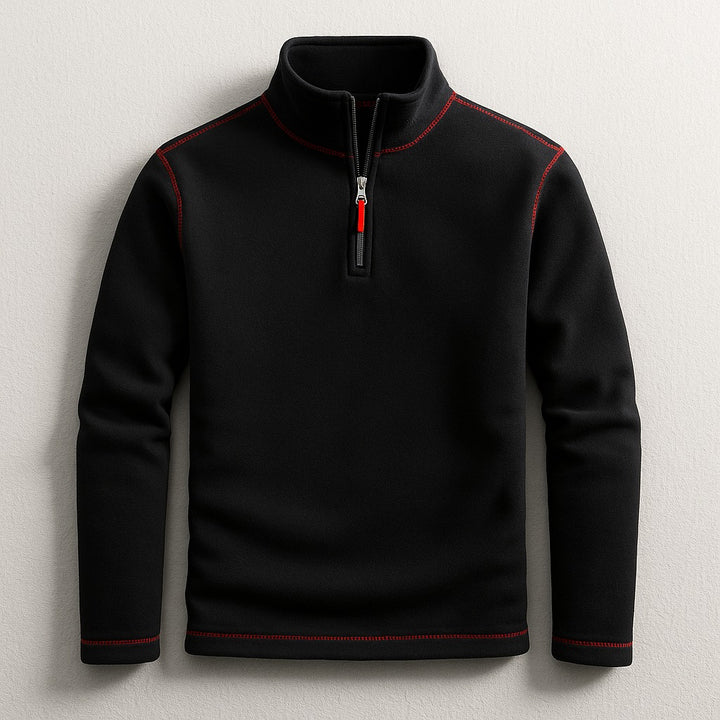 Pull à quart de zip