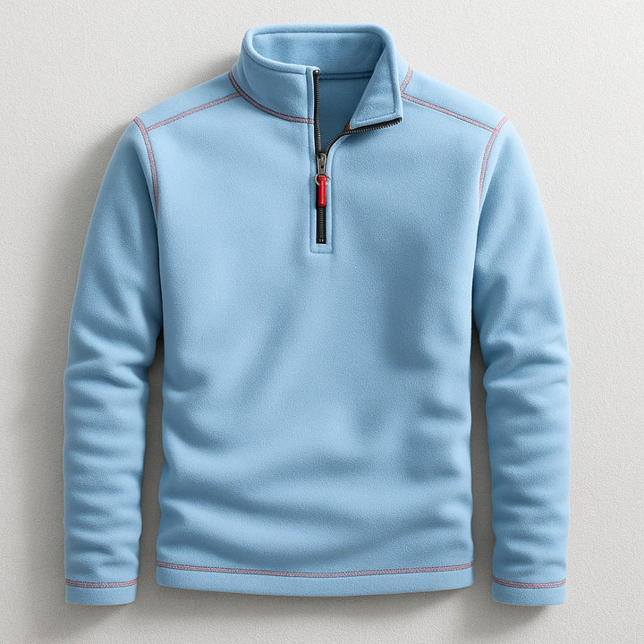 Pull à quart de zip