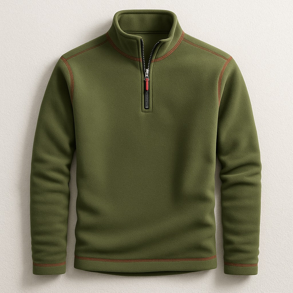 Pull à quart de zip