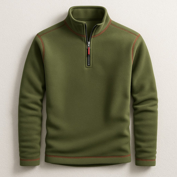 Pull à quart de zip