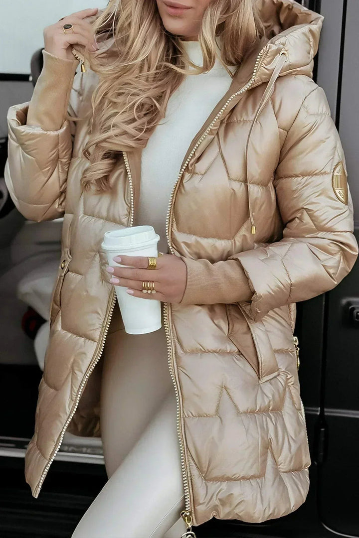 Veste d'hiver matelassée