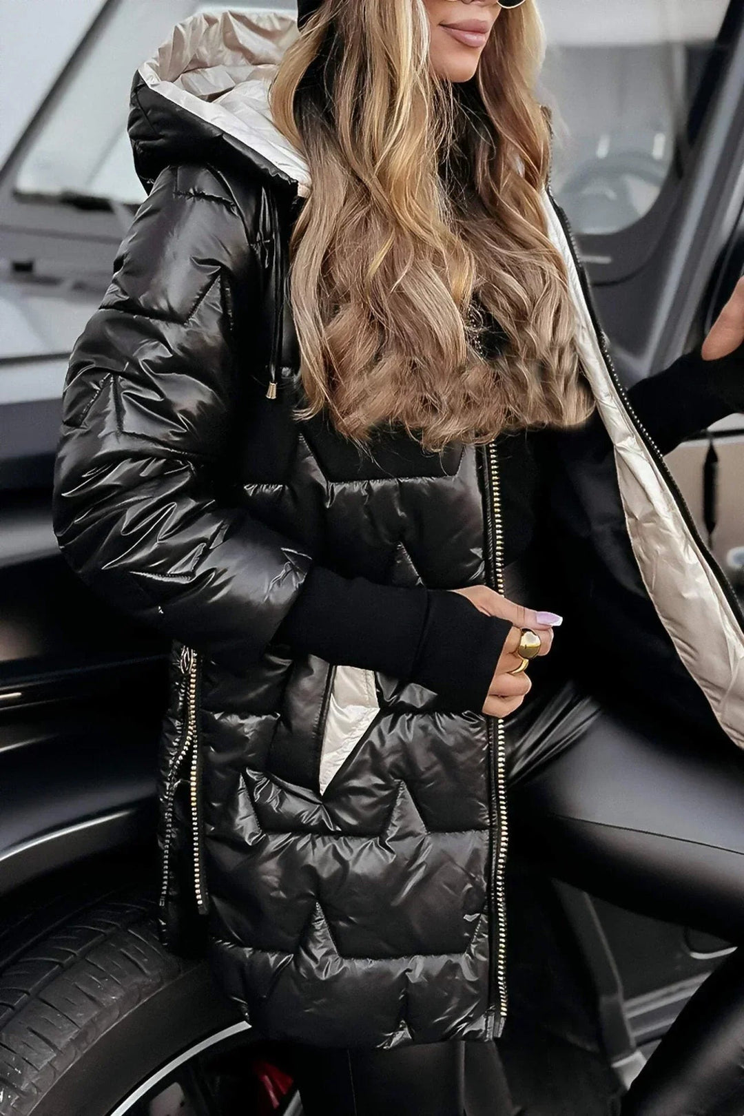 Veste d'hiver matelassée