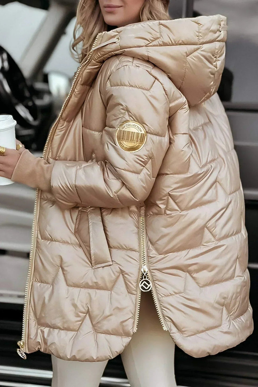 Veste d'hiver matelassée