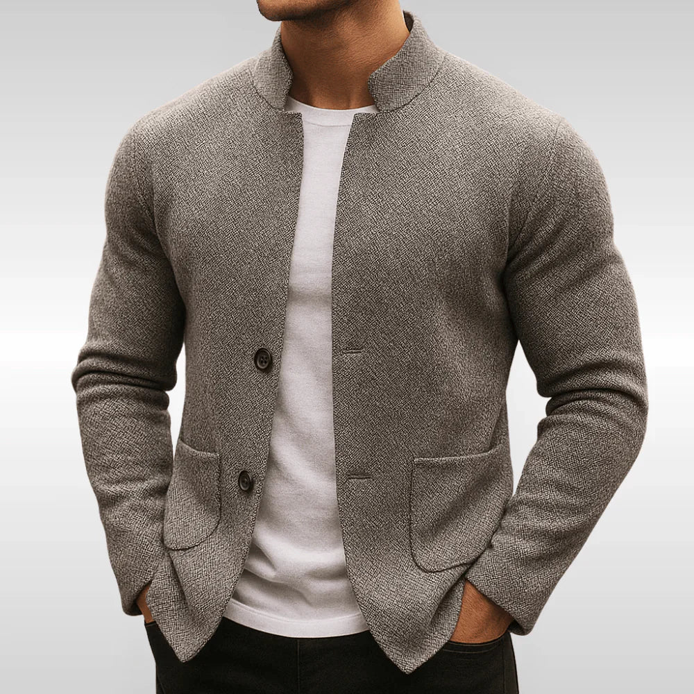Structured Knit Jacket Calvetti
