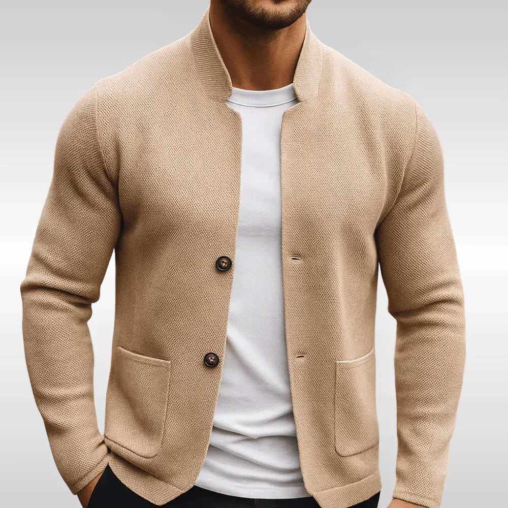 Structured Knit Jacket Calvetti