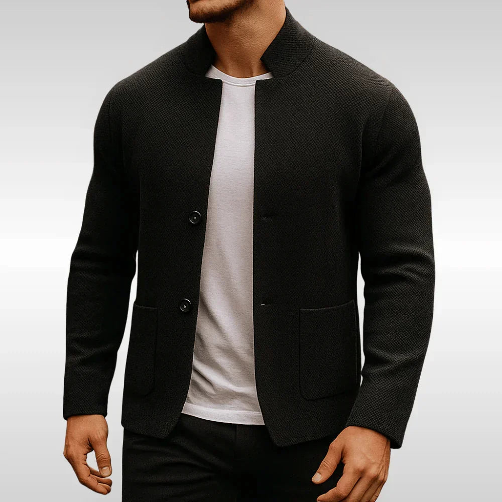 Structured Knit Jacket Calvetti