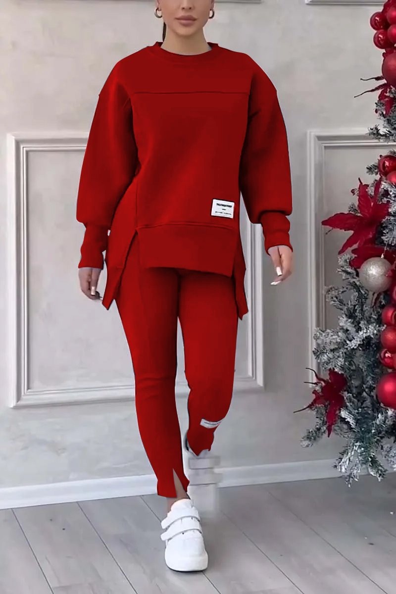 Ensemble sweat-shirt et leggings décontractés