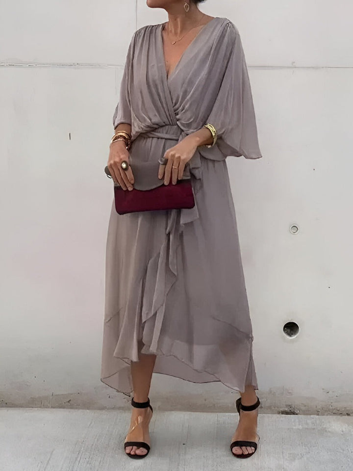 Robe en mousseline de soie