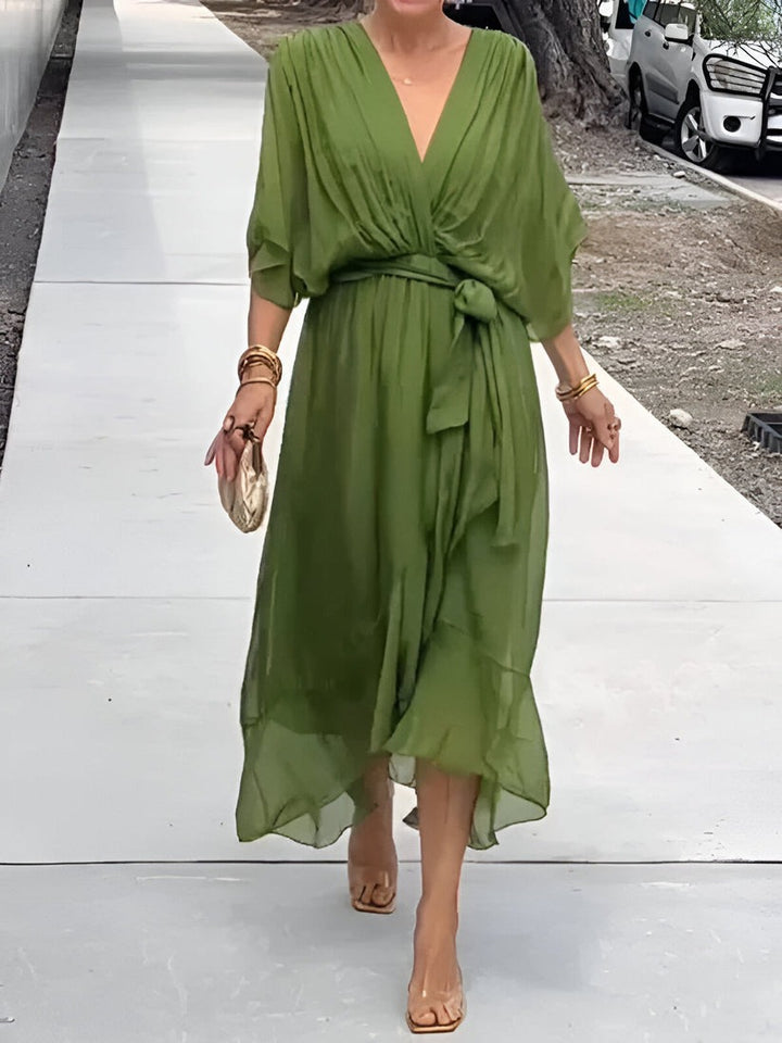 Robe en mousseline de soie