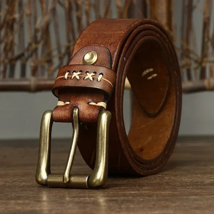 Ceinture en cuir de buffle