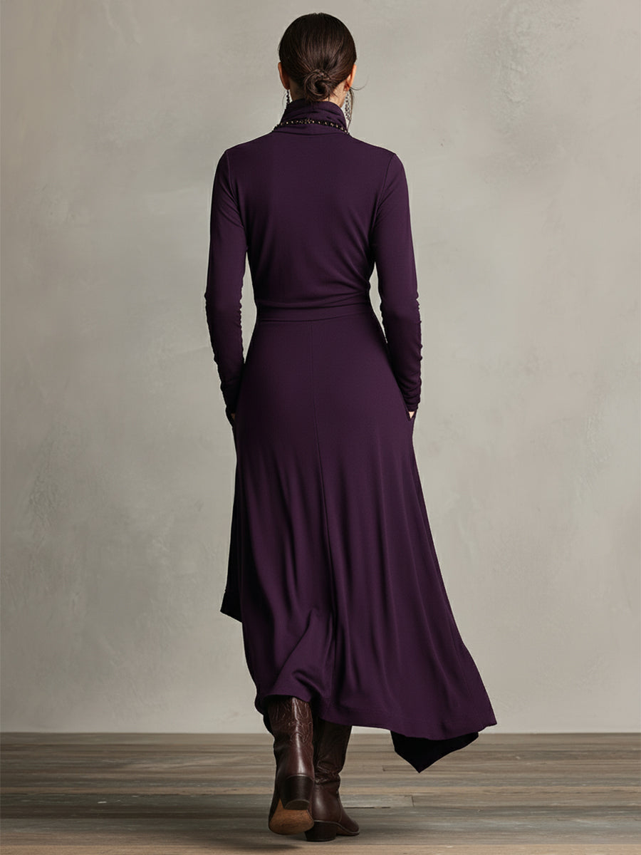 Robe maxi en maille Natalia