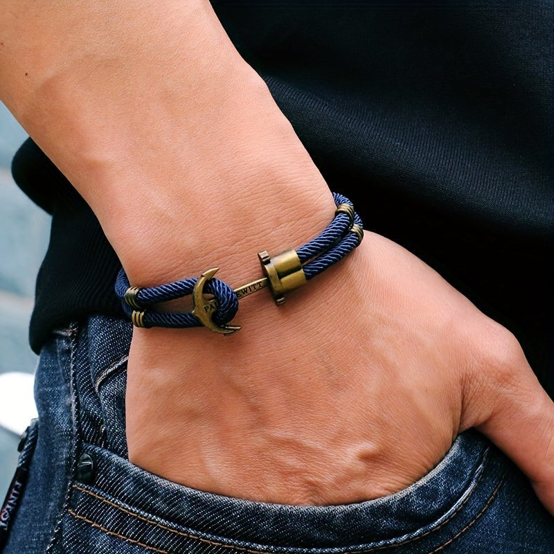 Bracelet en corde d'ancre