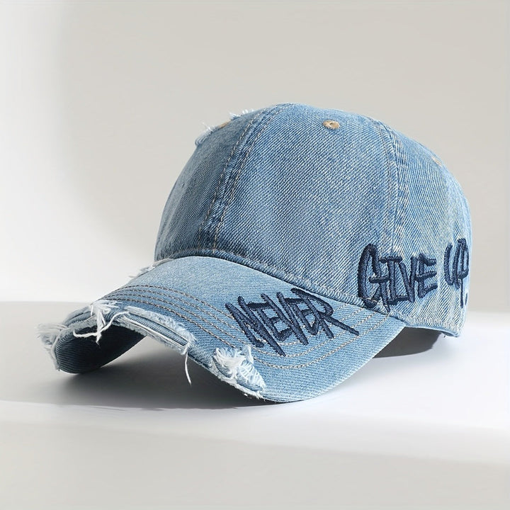 Casquette en denim unisex