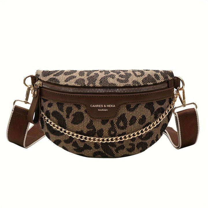 Sac ceinture à chaîne Jacquard Muse