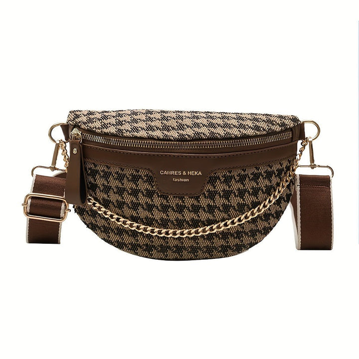 Sac ceinture à chaîne Jacquard Muse