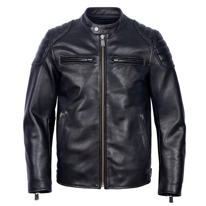 Veste en cuir vintage
