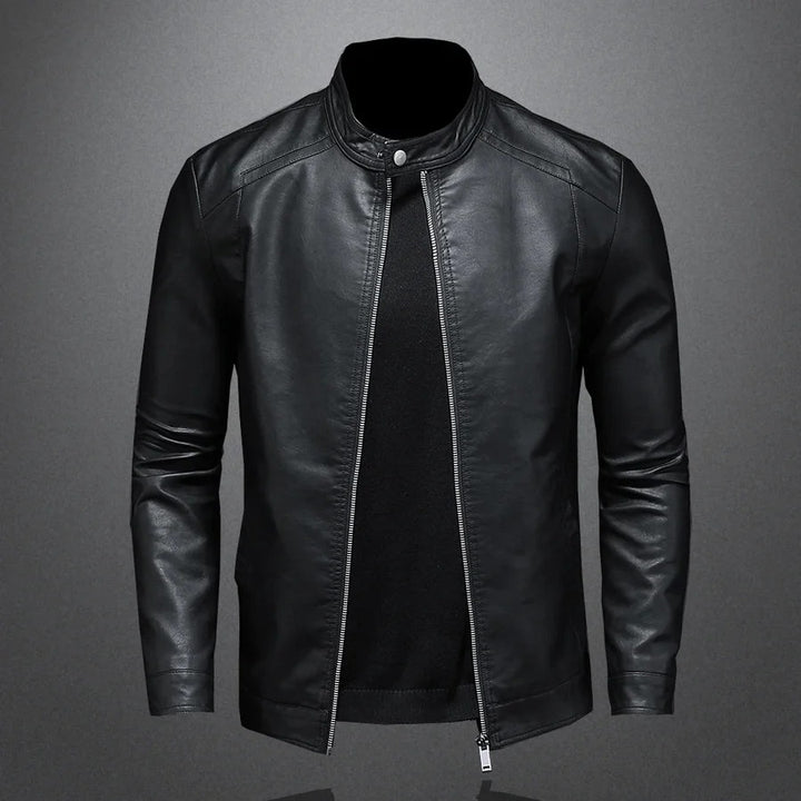 Veste en cuir classique