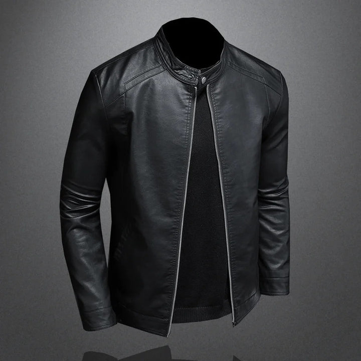 Veste en cuir classique