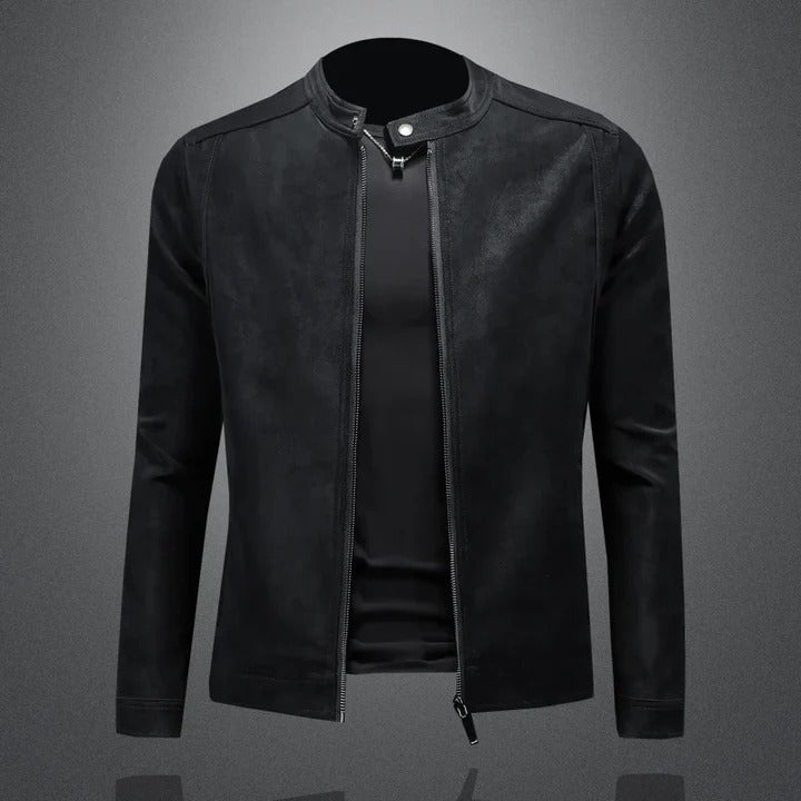 Veste en cuir de haute qualité