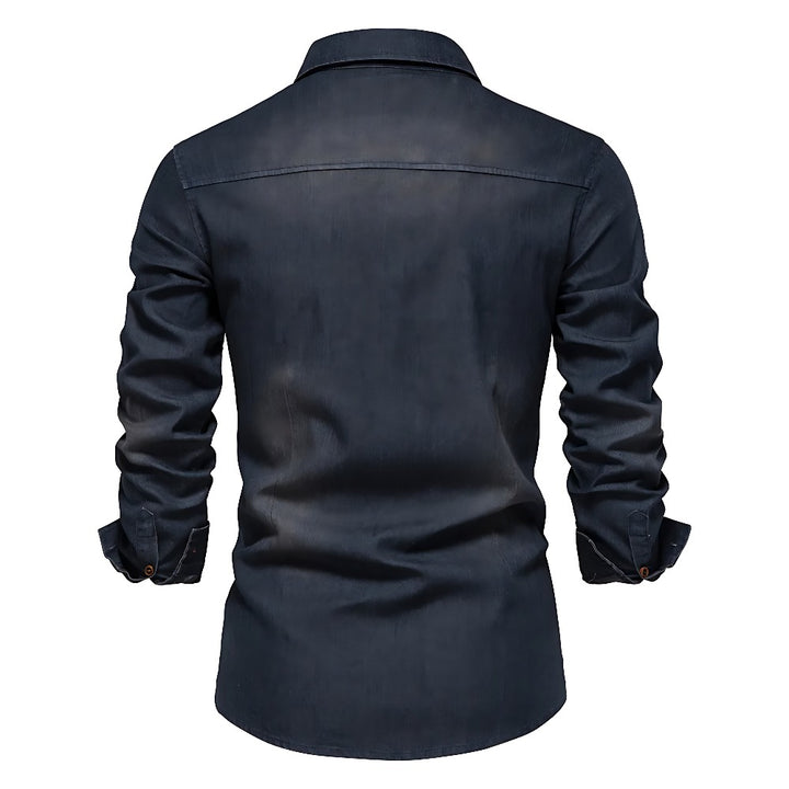Chemise en denim de coton AdaptiveFit