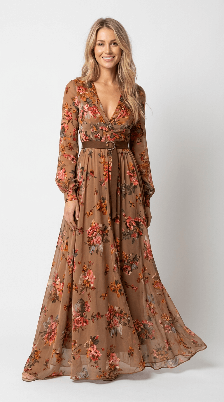 Iris | Vestido Maxi Boho