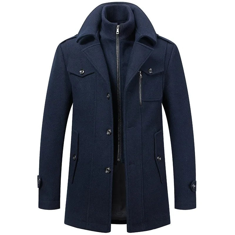 Manteau Long trench coat pour homme chic