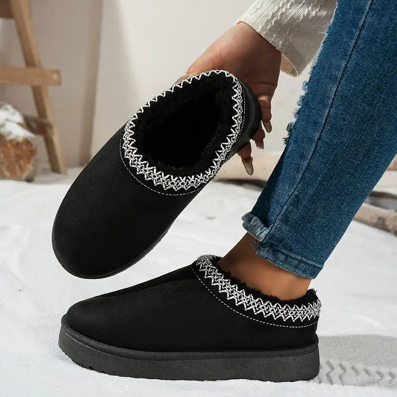Chaussures d'hiver chaudes et douillet