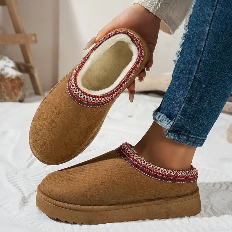 Chaussures d'hiver chaudes et douillet