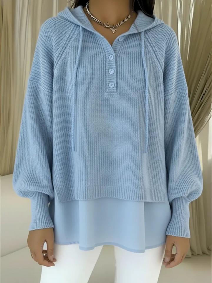 Pull à capuche confortable