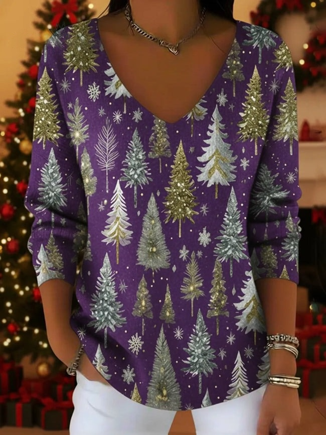 Pull de Noël Tiffany Blue Dream
