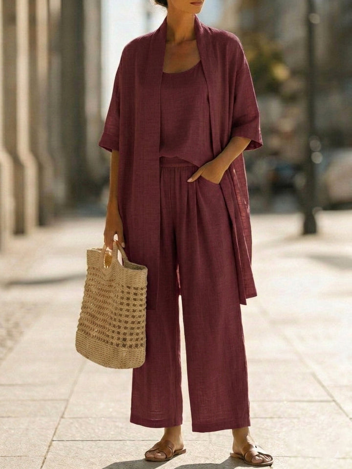Isa | Elegant and Effortless Three-Piece Set