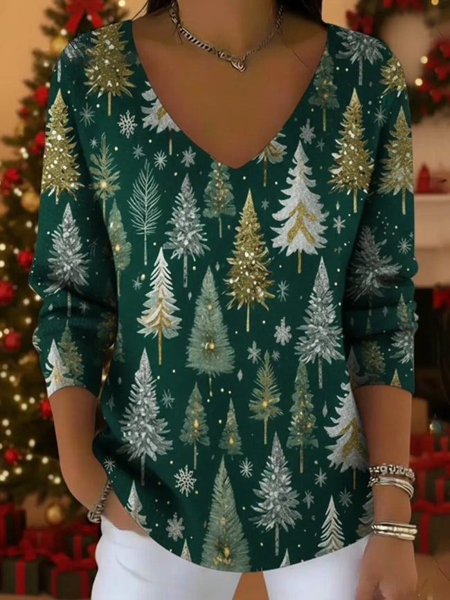 Pull de Noël Tiffany Blue Dream