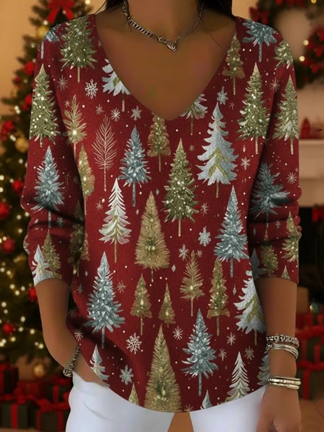 Pull de Noël Tiffany Blue Dream