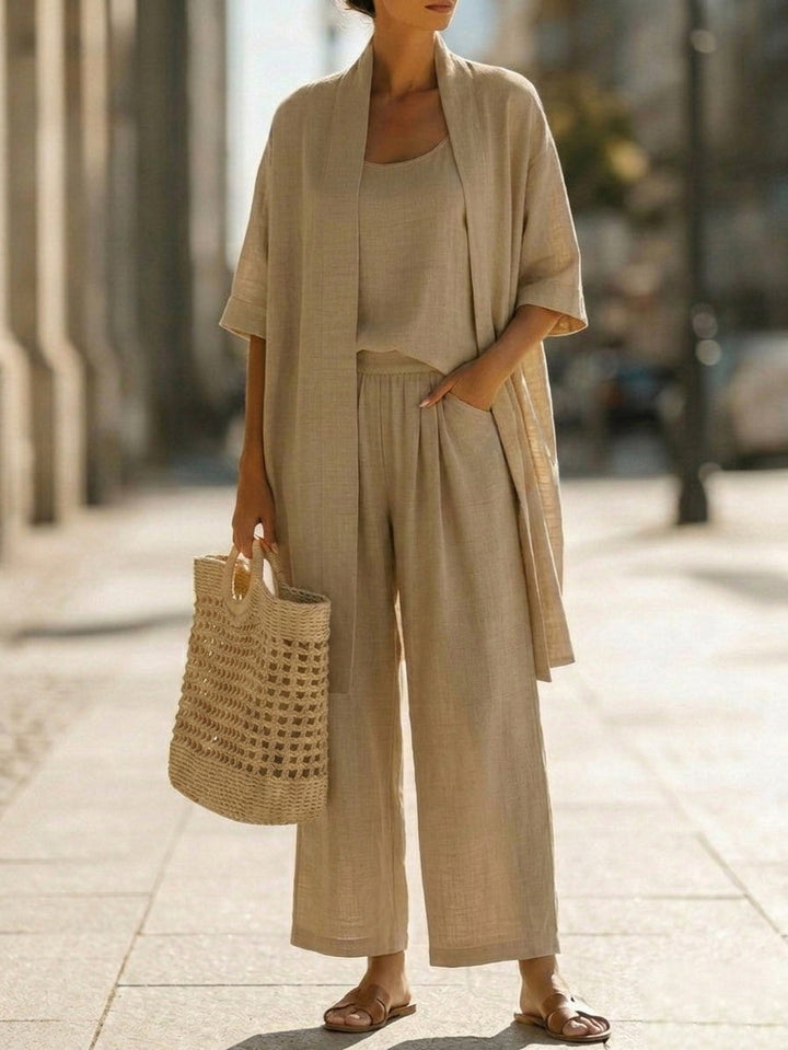 Isa | Elegant and Effortless Three-Piece Set