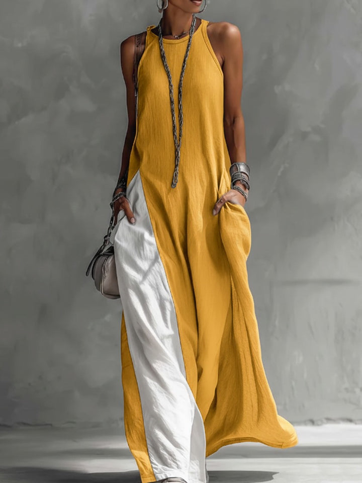 Robe en coton décontractée et confortable