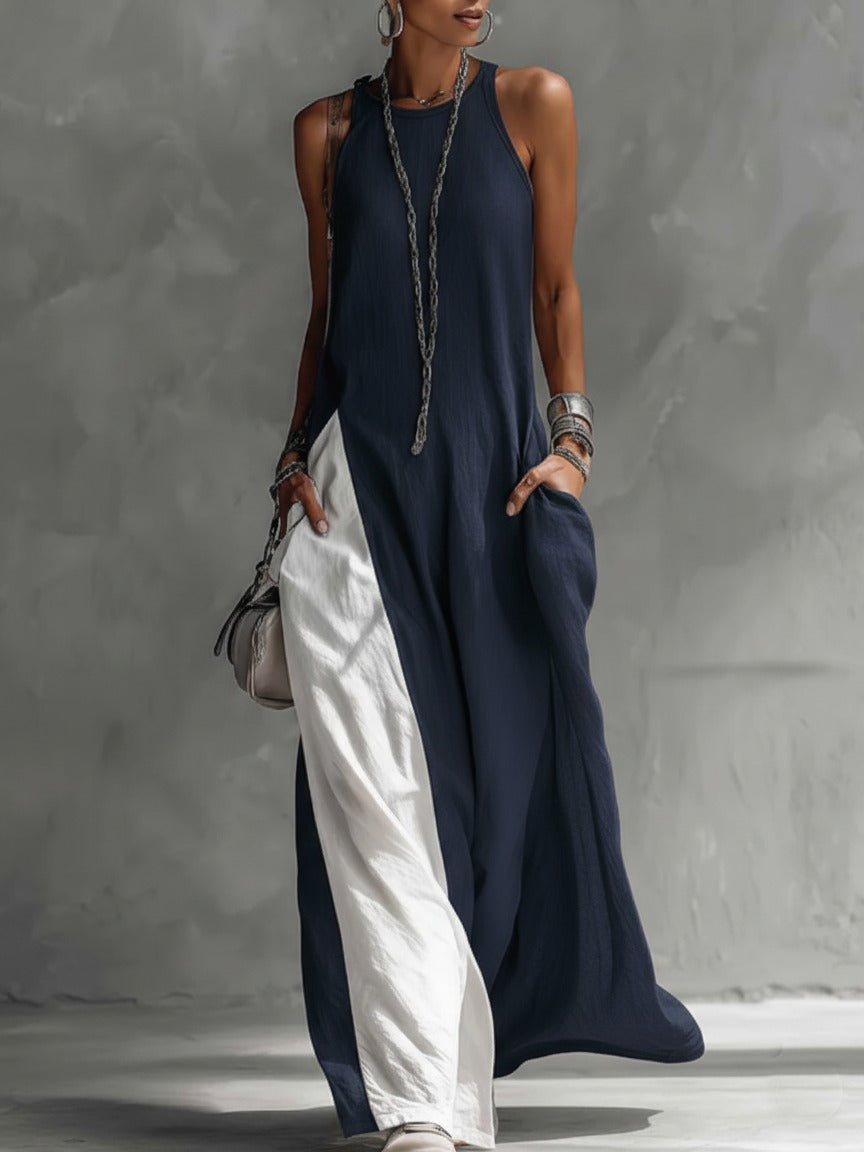 Robe en coton décontractée et confortable