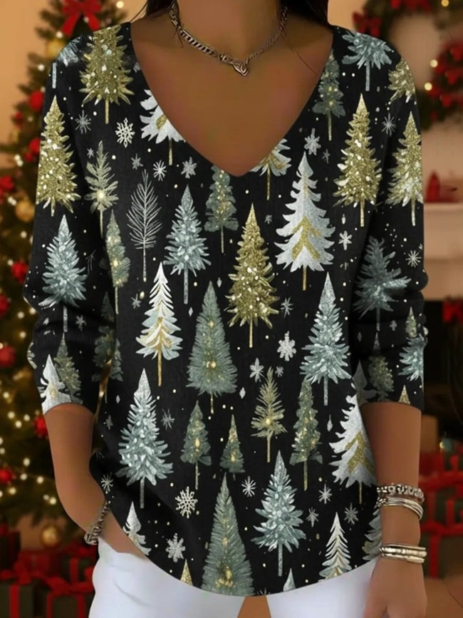 Pull de Noël Tiffany Blue Dream