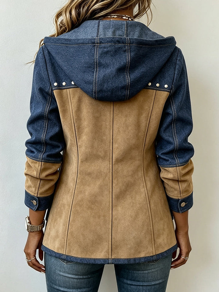 Rosalia™ | Patchwork Hooded Jacket