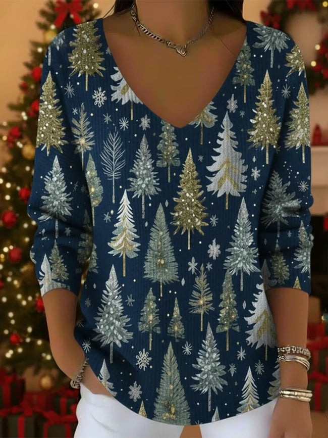 Pull de Noël Tiffany Blue Dream