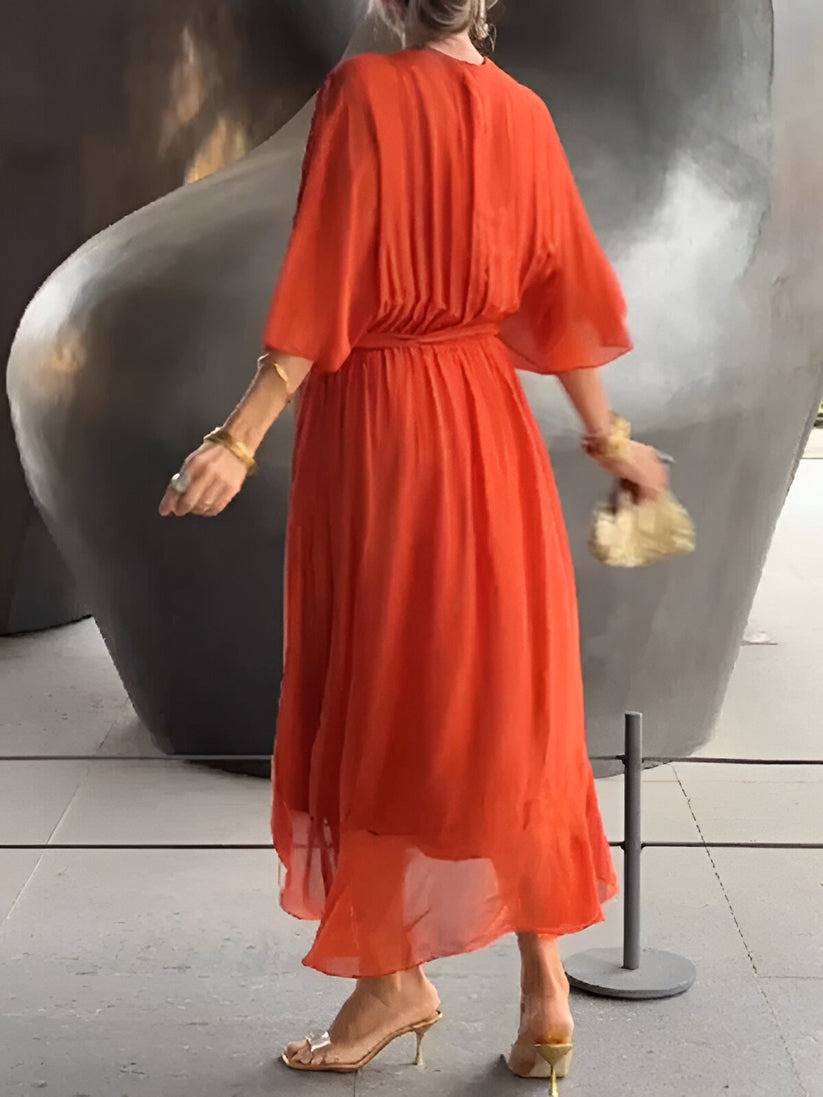 Robe en mousseline de soie
