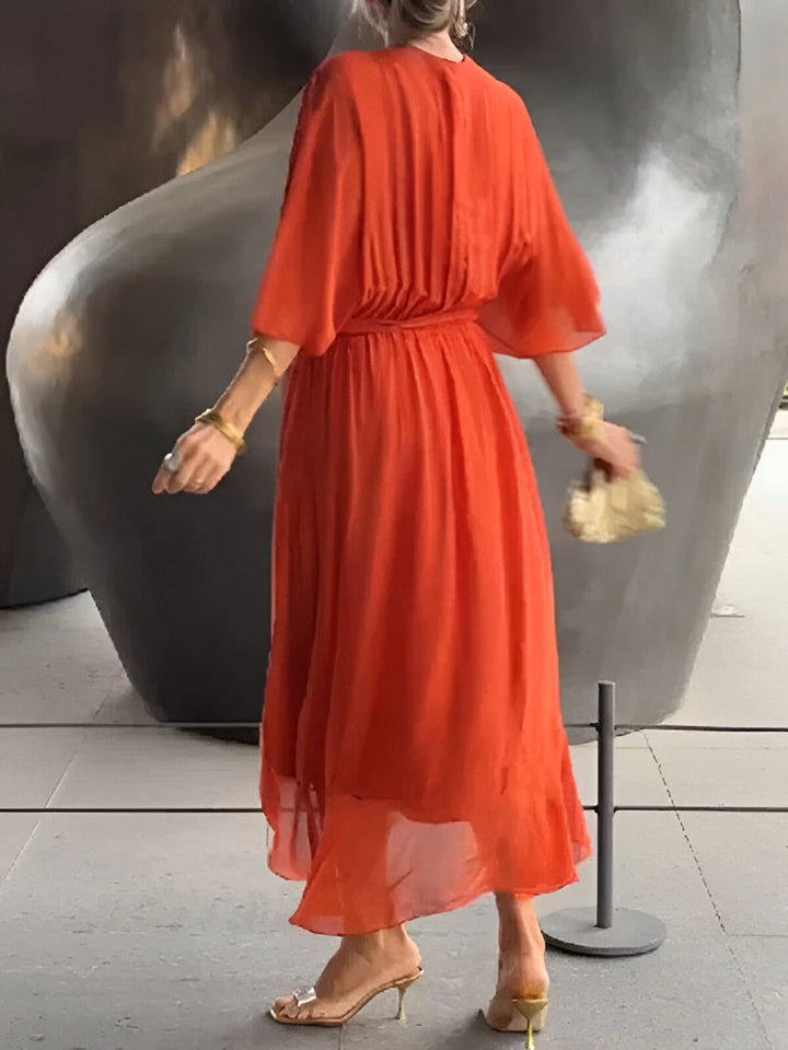 Robe en mousseline de soie