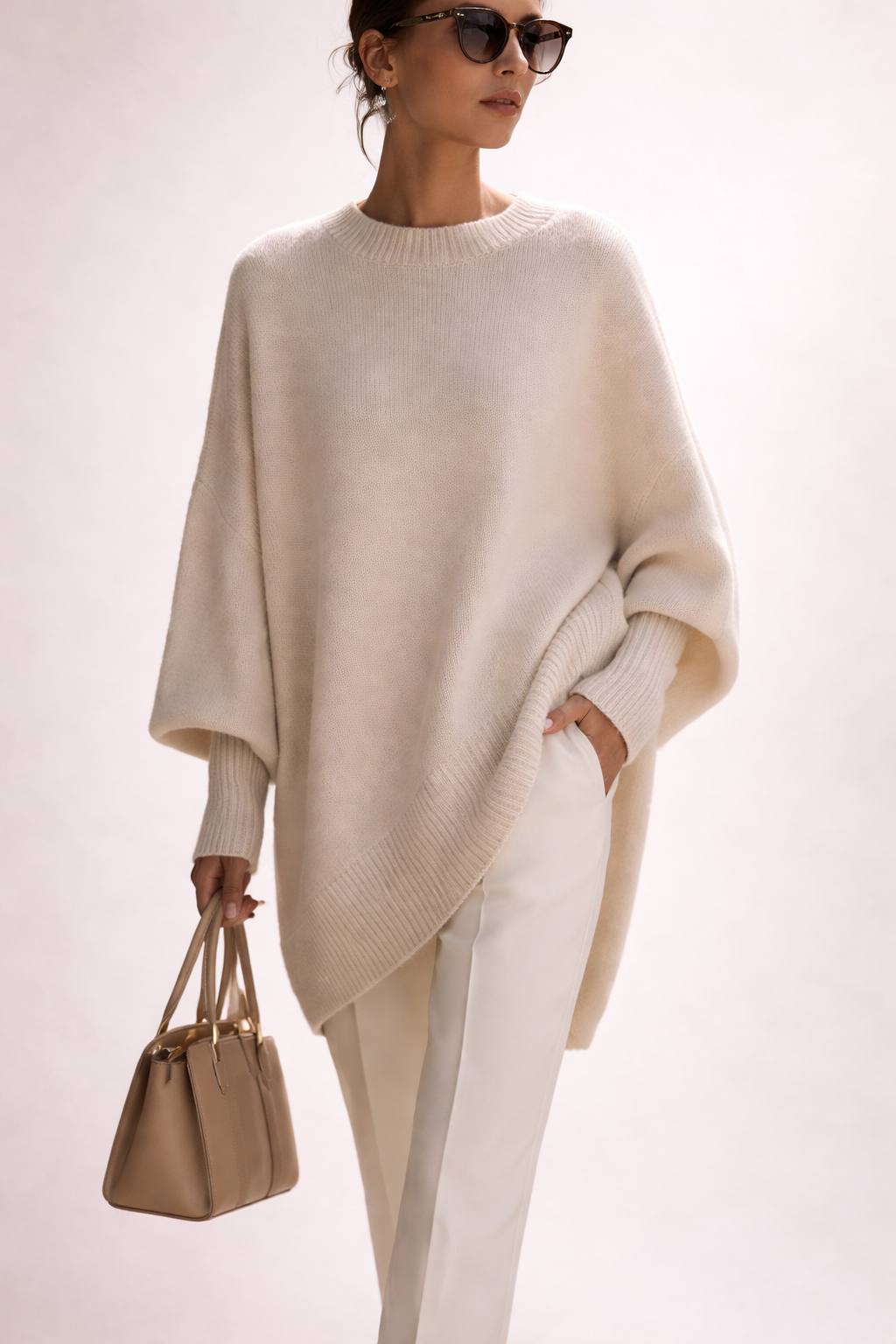 ELEGANT KNIT PULLOVER FOR WOMEN