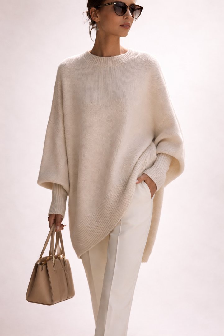 ELEGANT KNIT PULLOVER FOR WOMEN