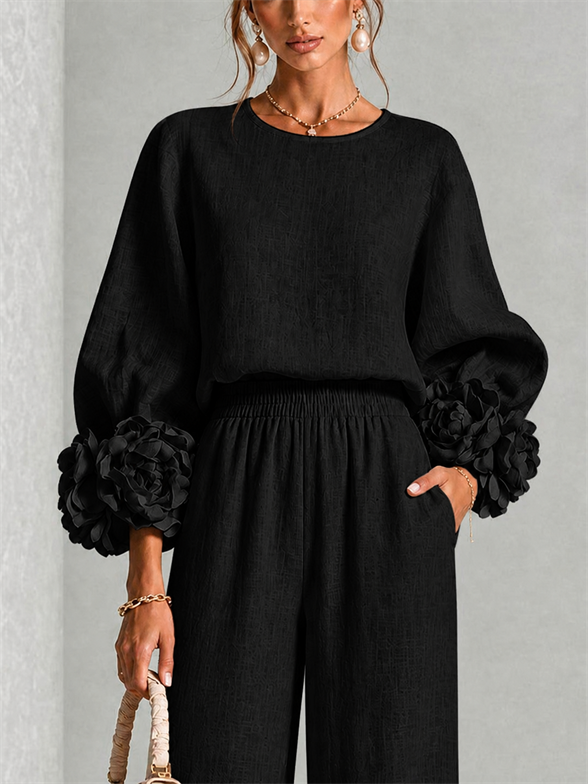 Carys | Conjunto de Dos Piezas con Tapa Floral