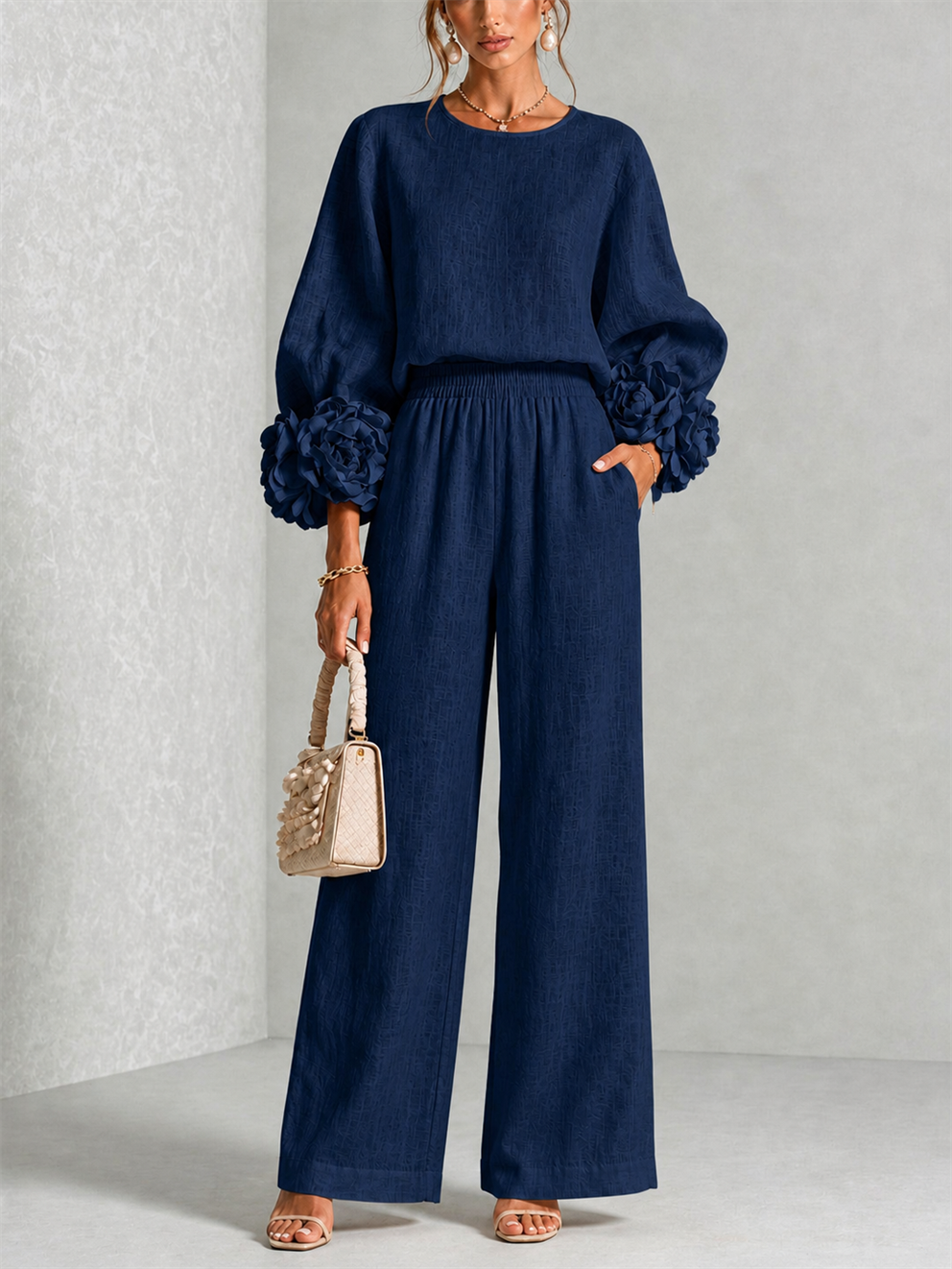 Carys | Conjunto de Dos Piezas con Tapa Floral