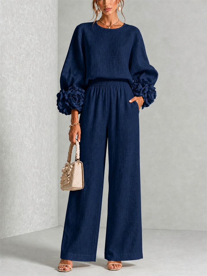 Carys | Conjunto de Dos Piezas con Tapa Floral