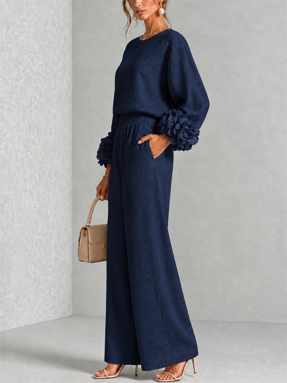 Carys | Conjunto de Dos Piezas con Tapa Floral