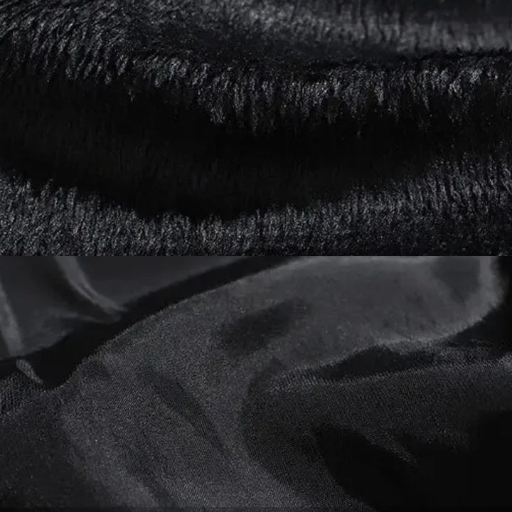Veste en cuir au confort raffiné